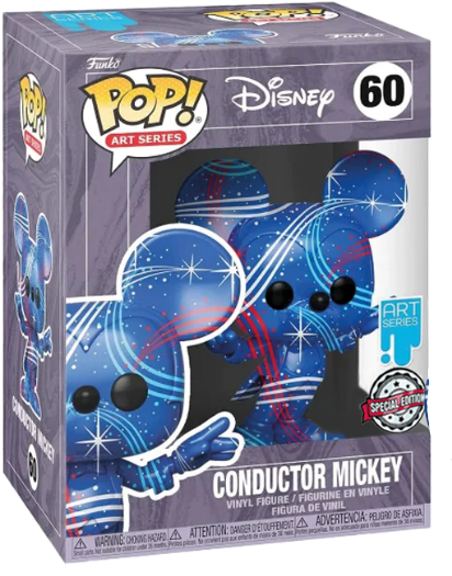 FUNKO POP DISNEY ART SERIES EXCLUSIVE - CONDUCTOR MICKEY 60