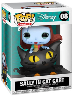 FUNKO POP DISNEY TRAINS NIGHTMARE BEFORE CHRISTMAS - SALLY IN CAT CART 08