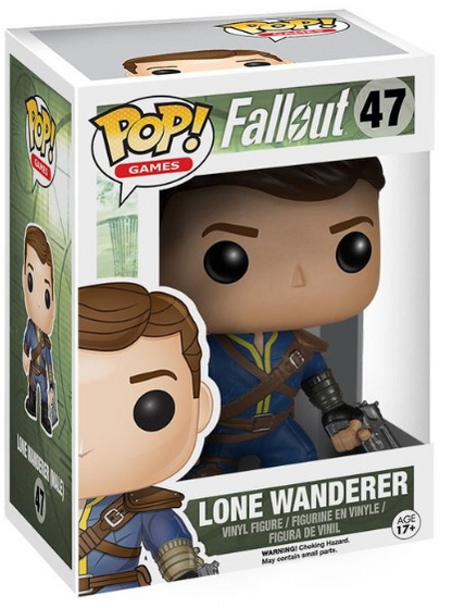 FUNKO POP GAMES FALLOUT - LONE WANDERER 47