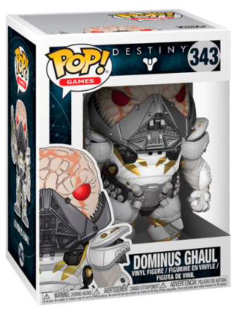 FUNKO POP GAMES DESTINY - DOMINUS GHAUL 343