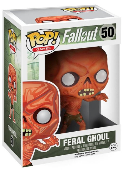 FUNKO POP GAMES FALLOUT - FERAL GHOUL 50