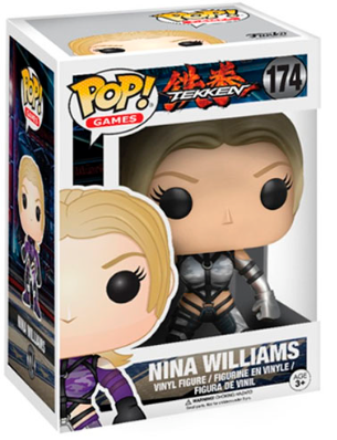 FUNKO POP GAMES TEKKEN EXCLUSIVE - NINA WILLIAMS (SILVER) 174
