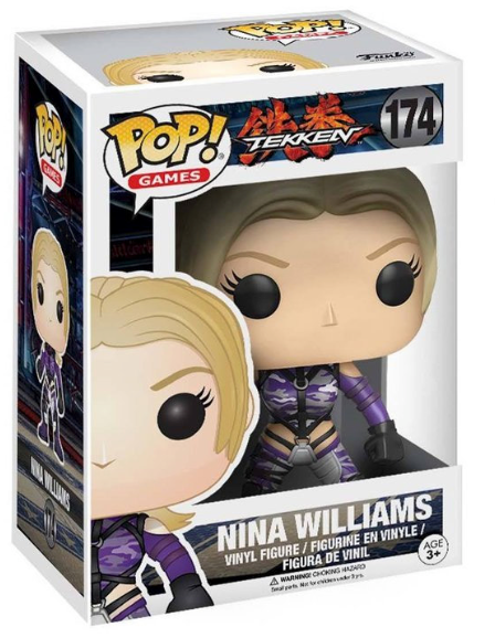 FUNKO POP GAMES TEKKEN EXCLUSIVE - NINA WILLIAMS 174