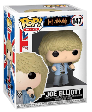 FUNKO POP ROCKS DEF LEPPARD - JOE ELLIOTT 147