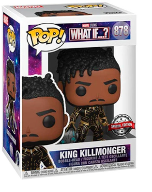 FUNKO POP MARVEL WHAT IF...? EXCLUSIVE - KING KILLMONGER 878