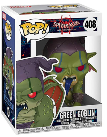 FUNKO POP MARVEL SPIDER-MAN INTO THE SPIDER-VERSE - GREEN GOBLIN 408