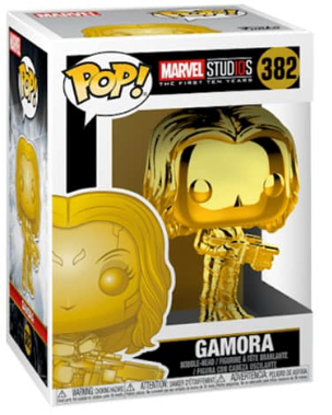FUNKO POP MARVEL THE FIRST TEN YEARS (CHROME GOLD) - GAMORA 382