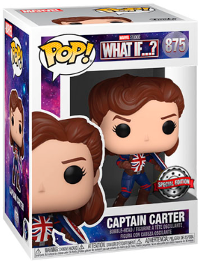 FUNKO POP MARVEL WHAT IF...? EXCLUSIVE - CAPTAIN CARTER 875