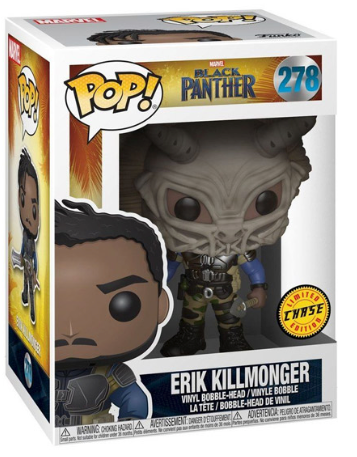 FUNKO POP CHASE MARVEL BLACK PANTHER - ERIK KILLMONGER 278