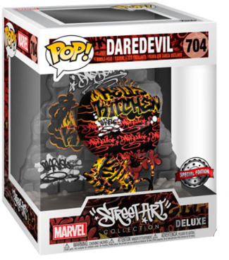 FUNKO POP MARVEL STREET ART DELUXE EXCLUSIVE - DAREDEVIL 704