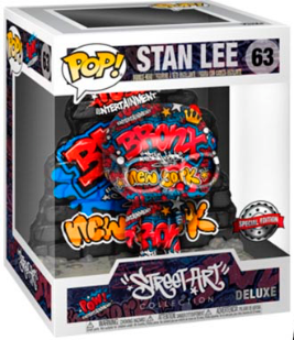 FUNKO POP MARVEL STREET ART EXCLUSIVE - STAN LEE 63 (DELUXE)