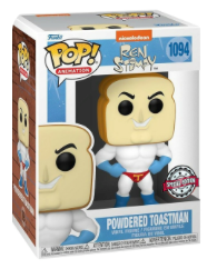 FUNKO POP REN AND STIMPY EXCLUSIVE - POWDERED TOASTMAN 1094