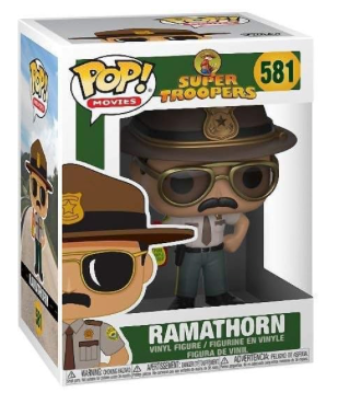FUNKO POP MOVIES SUPER TROOPERS - RAMATHORN 581