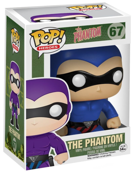 FUNKO POP MOVIES THE PHANTOM EXCLUSIVE - THE PHANTOM BLUE 67