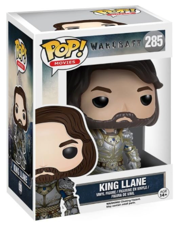FUNKO POP MOVIES WARCRAFT - KING LLANE 285