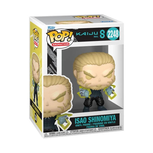 FUNKO POP ANIMATION KAIJU NO.8 - ISAO SHINOMIYA 2248