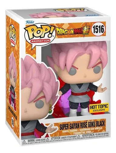FUNKO POP ANIMATION DRAGON BALL SUPER - SUPER SAIYAN ROSE GOKU BLACK 1516
