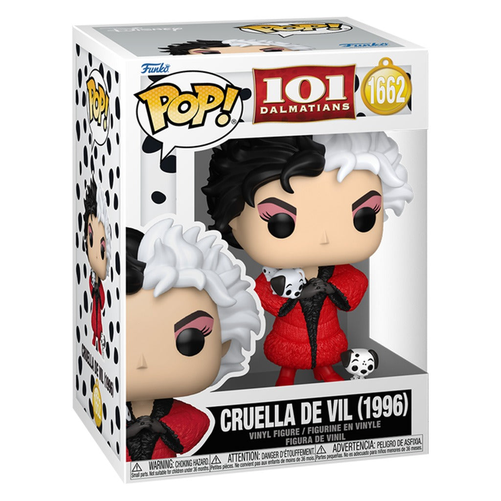 FUNKO POP 101 DALMATIANS - CRUELLA DE VIL (1996) 1662