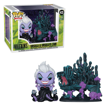 FUNKO POP DISNEY VILLAINS S3 *TOWN* URSULA & URSULA'S LAIR 43