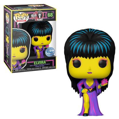 FUNKO POP ELVIRA 40TH ELVIRA BLACKLIGHT *EX* 68