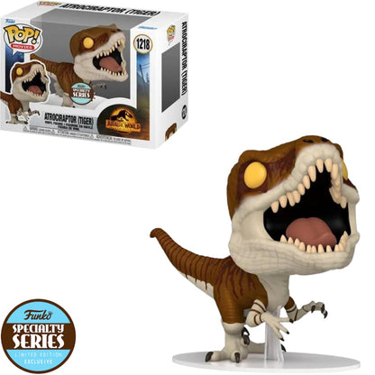 FUNKO POP JURASSIC WORLD DOMINION ATROCIRAPTOR TIGER *EX* 1218