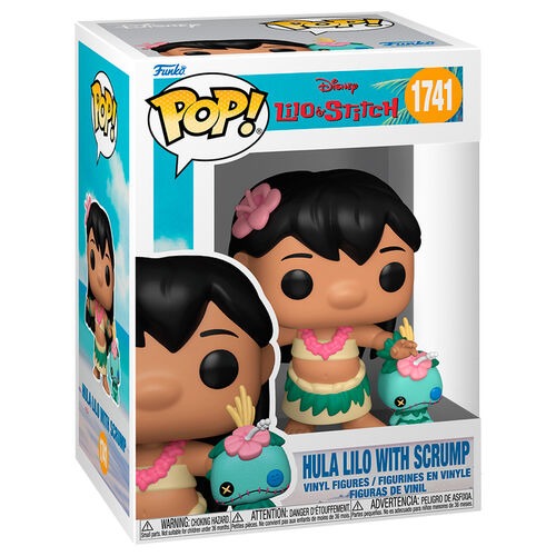FUNKO POP DISNEY LILO & STITCH - HULA LILO WITH SCRUMP 1741