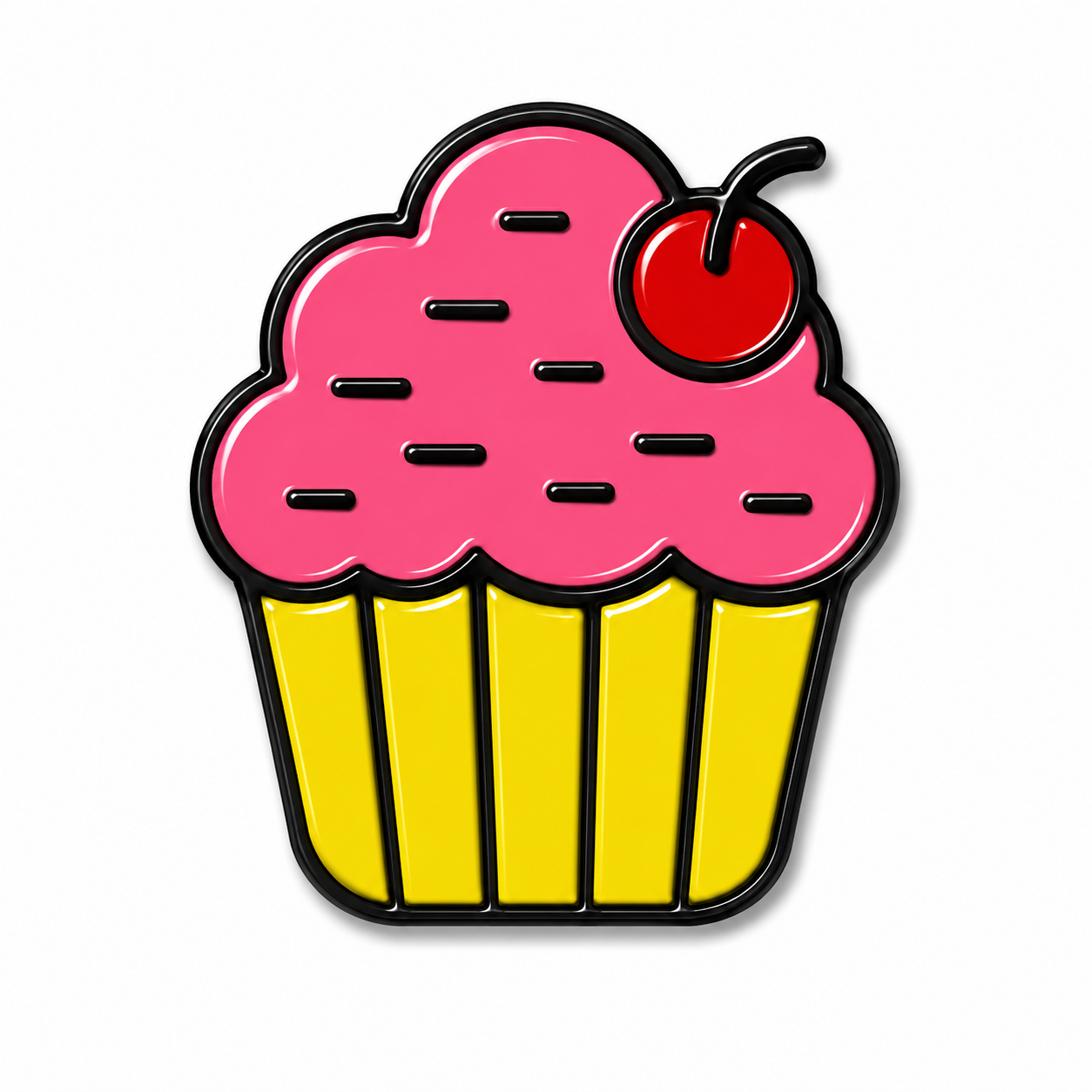 Pop Pin Magnético - Cupcake