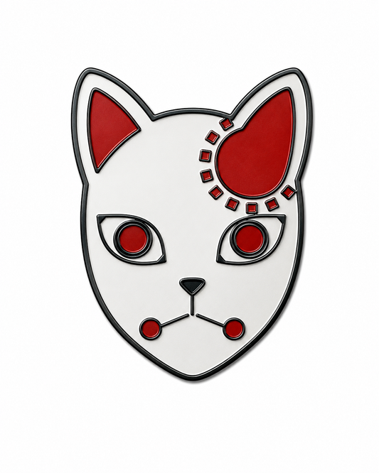 Pop Pin Magnético - Máscara Raposa