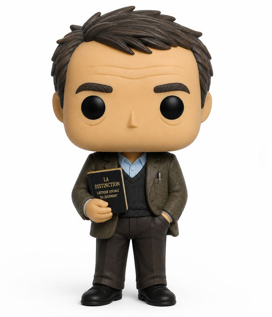Pierre Bourdieu Personalizado em 3D Estilo Pop