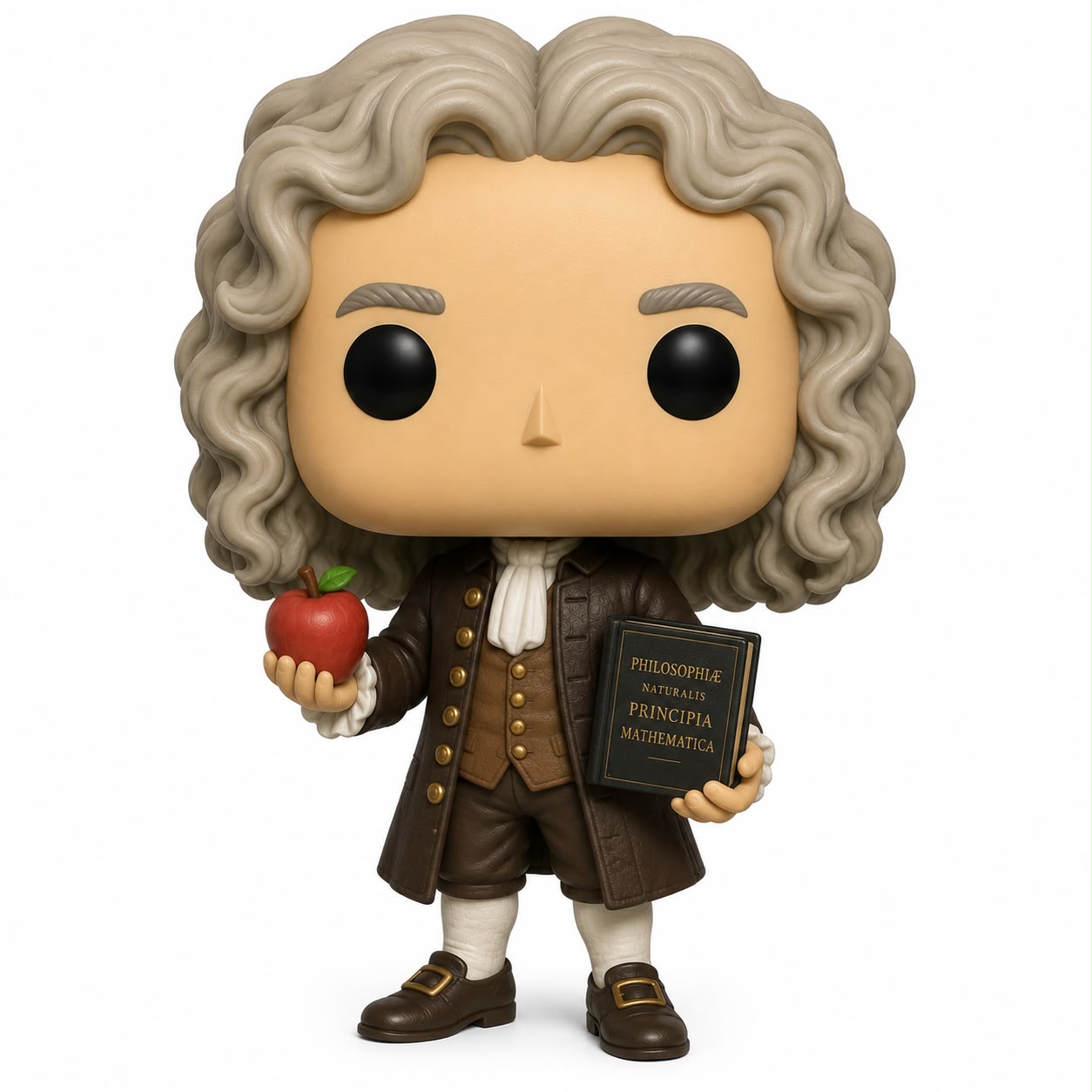 Isaac Newton Personalizado em 3D Estilo Pop