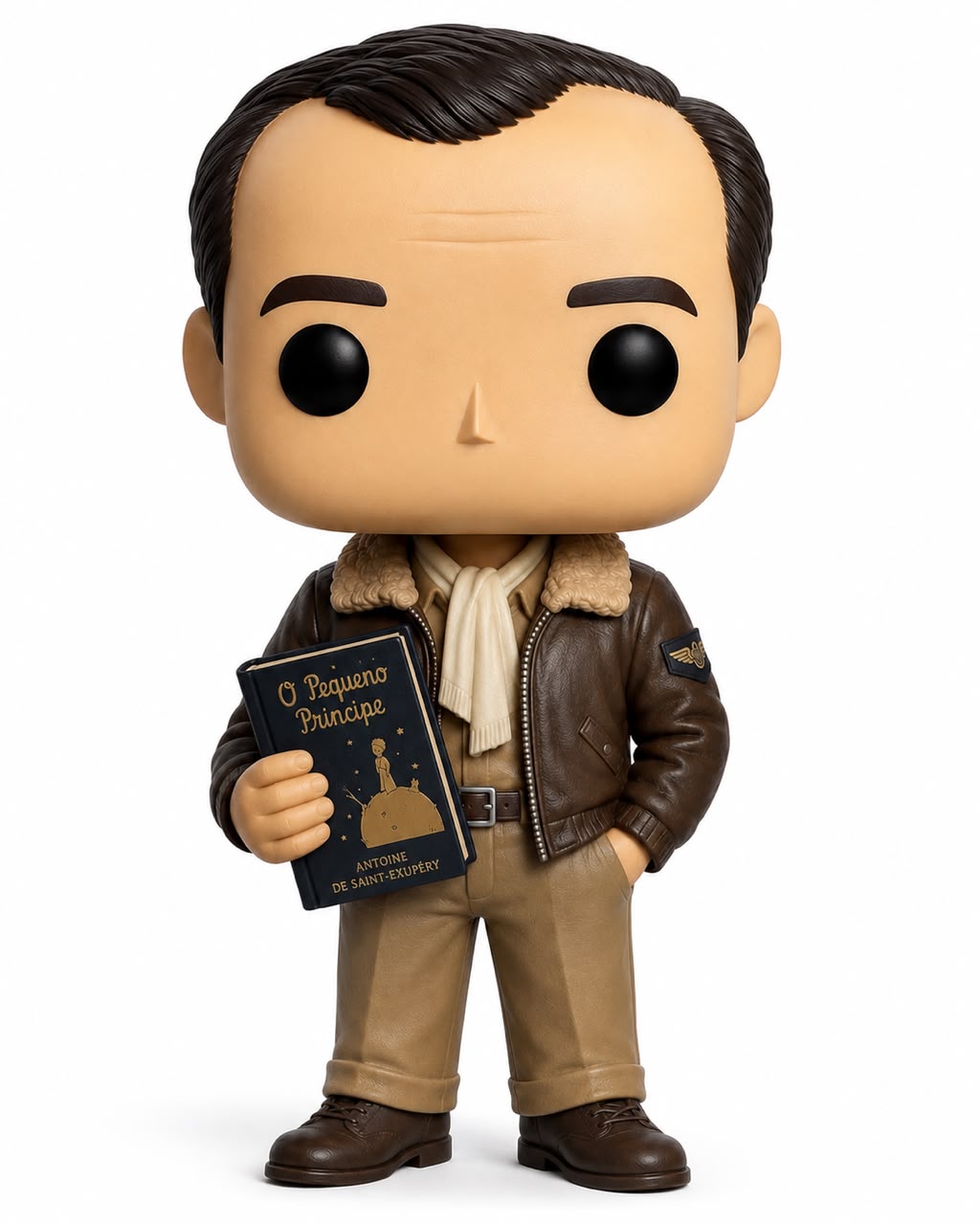 Antoine de Saint-Exupéry Personalizado em 3D Estilo Pop