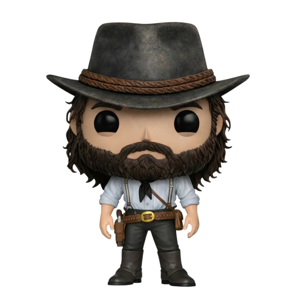 Arthur Morgan Personalizado em 3D Estilo Pop
