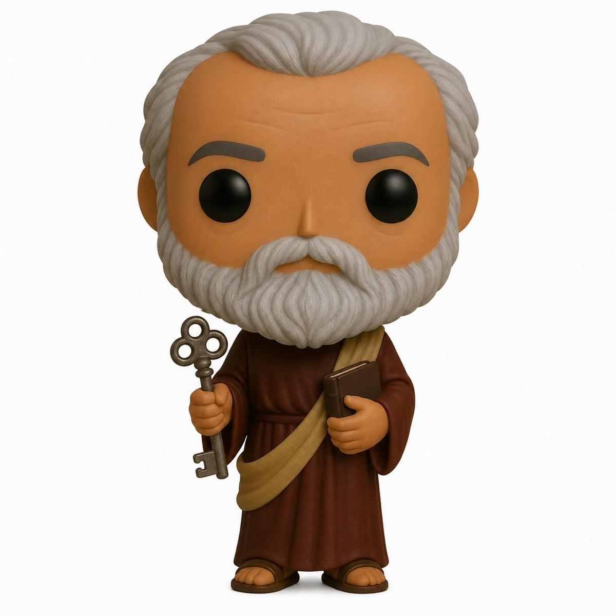 São Pedro Personalizado em 3D Estilo Pop