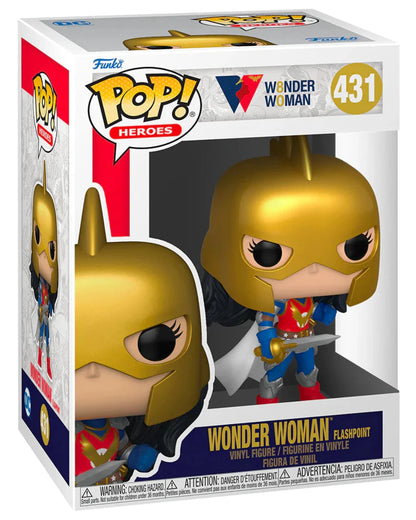 FUNKO POP HEROES WONDER WOMAN 80TH WONDER FLASHPOINT 431