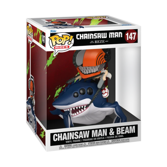 FUNKO POP ANIMATION CHAINSAW MAN - CHAINSAW MAN & BEAM 147