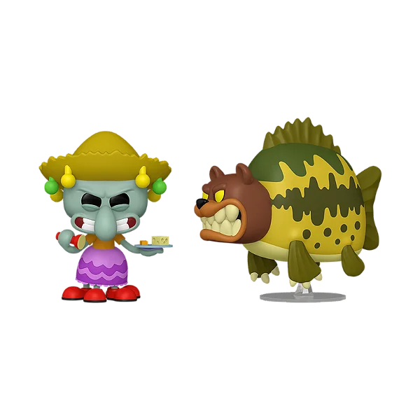 FUNKO POP TV SPONGEBOB - SQUIDWARD & SEA BEAR 2 PACK