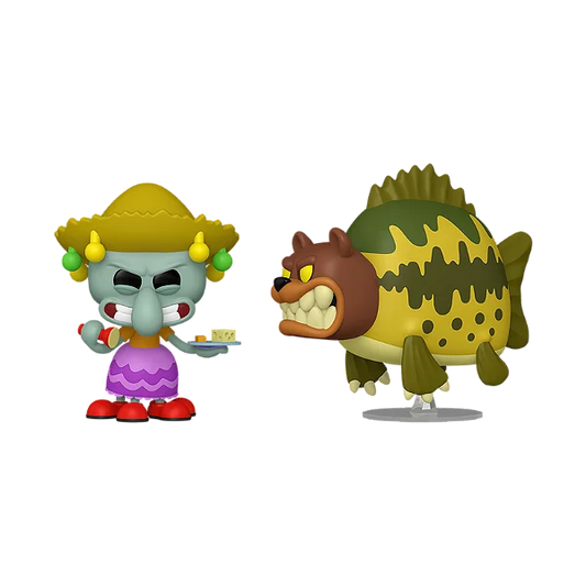FUNKO POP TV SPONGEBOB - SQUIDWARD & SEA BEAR 2 PACK