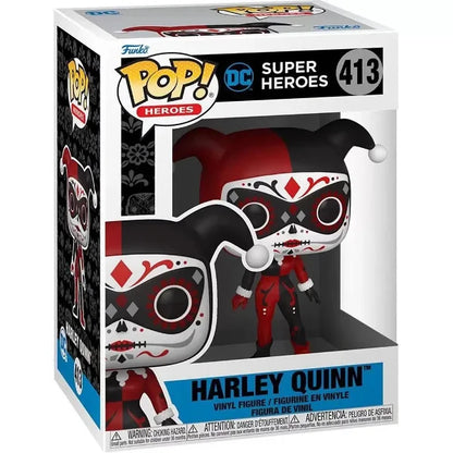 FUNKO POP HEROES DIA DE LOS DC HARLEY QUINN 413