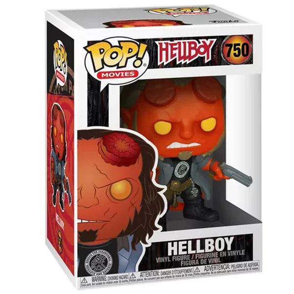 FUNKO POP COMICS HELLBOY 2019 - HELLBOY 750