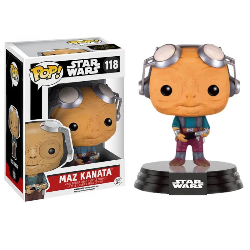FUNKO POP STAR WARS MAZ KANATA 118