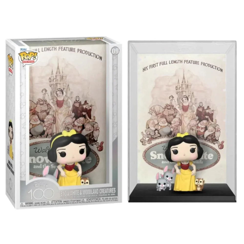 FUNKO POP DISNEY 100TH POSTERS - SNOW WHITE & WOODLAND 09