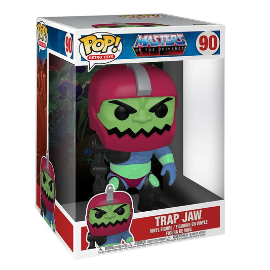 FUNKO POP MASTERS OF THE UNIVERSE - TRAP JAW 90 (SUPER SIZED 10")