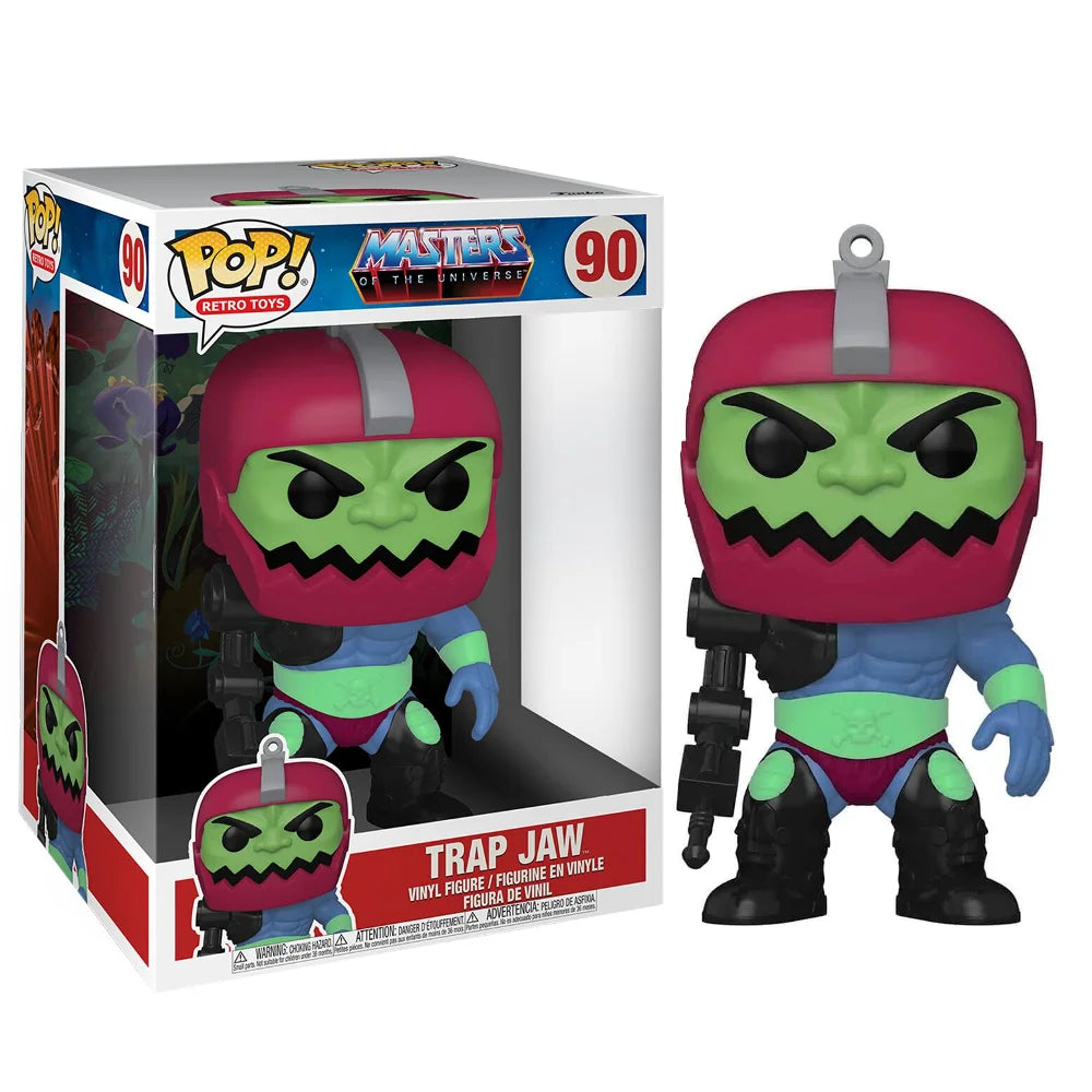 FUNKO POP MASTERS OF THE UNIVERSE - TRAP JAW 90 (SUPER SIZED 10")