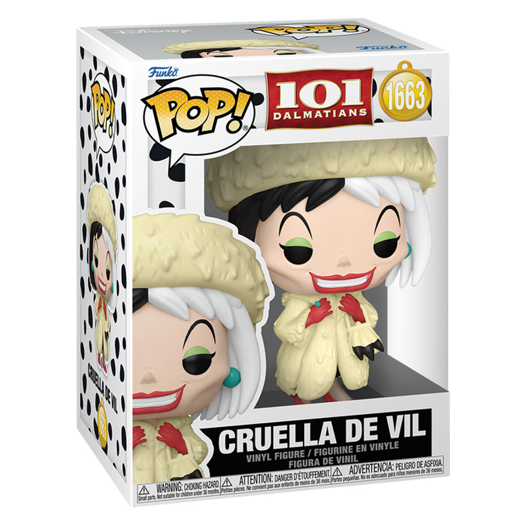 FUNKO POP 101 DALMATIANS - CRUELLA DE VIL 1663