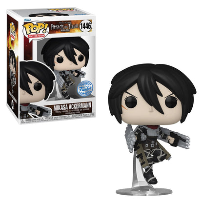 FUNKO POP ANIMATION ATTACK ON TITAN EXCLUSIVE - MIKASA ACKERMAN 1446