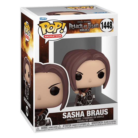 FUNKO POP ANIMATION ATTACK ON TITAN - SASHA BRAUS 1448
