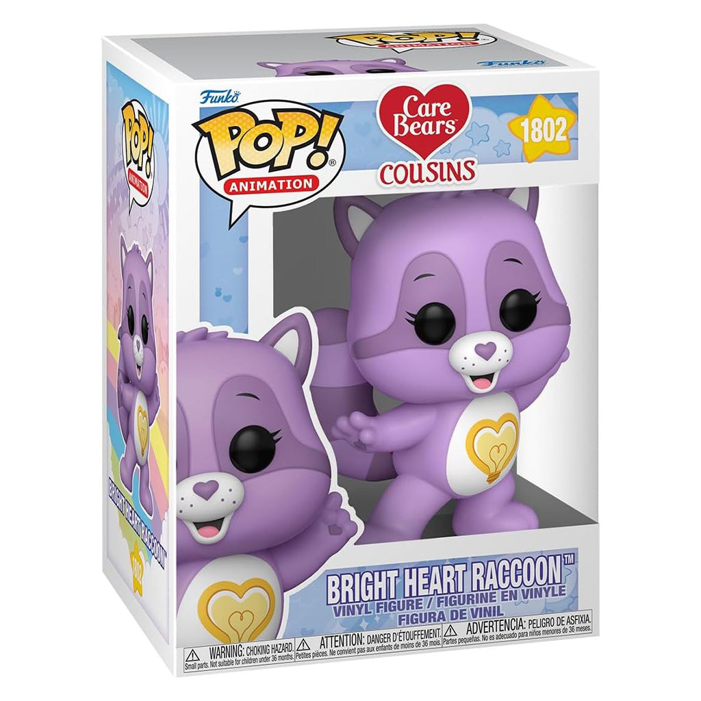 FUNKO POP ANIMATION CARE BEARS COUSINS - BRIGHT HEART RACCOON 1802