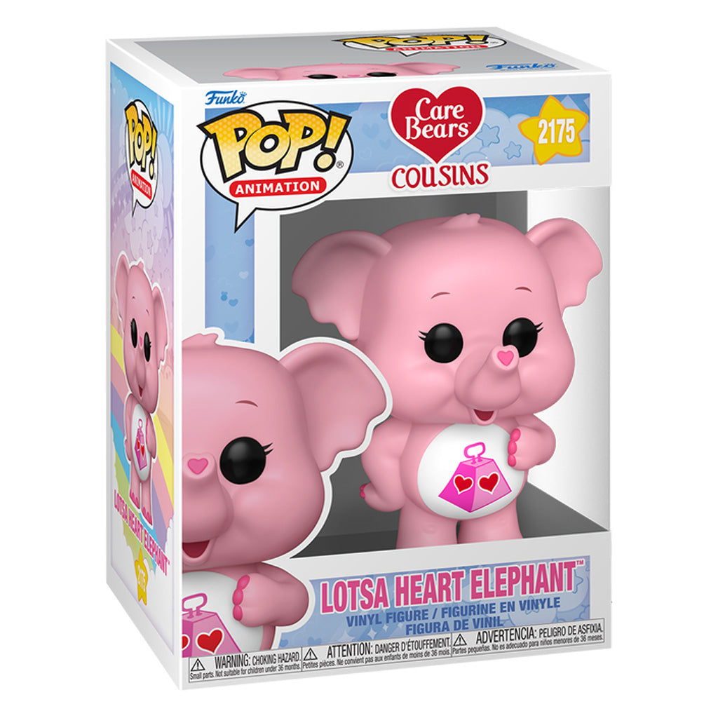 FUNKO POP CARE BEARS COUSINS LOTSA HEART ELEPHANT 2175