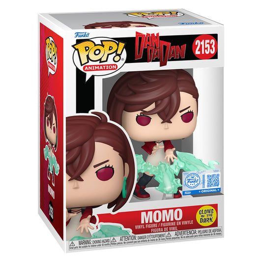 FUNKO POP ANIMATION DANDANDAN EXCLUSIVE - MOMO (GLOWS IN THE DARK) 2153