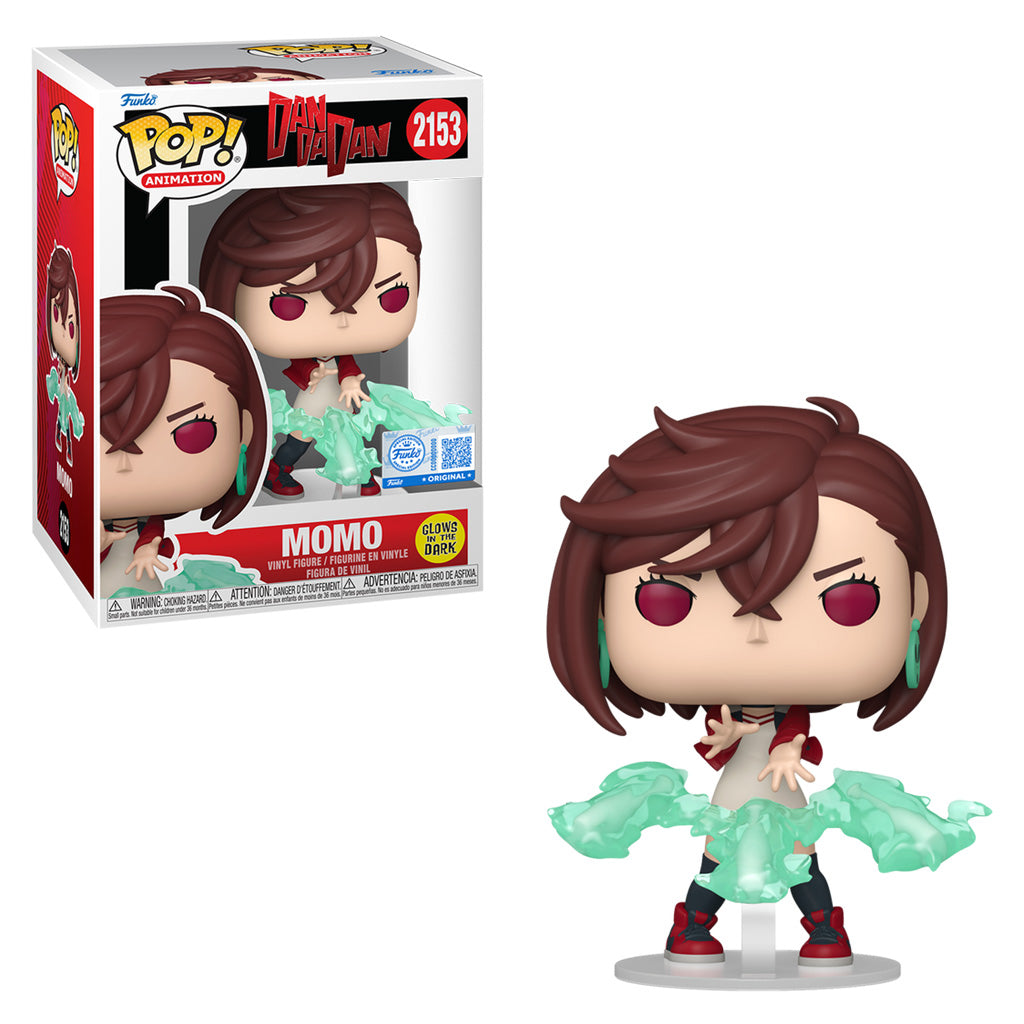 FUNKO POP ANIMATION DANDANDAN EXCLUSIVE - MOMO (GLOWS IN THE DARK) 2153